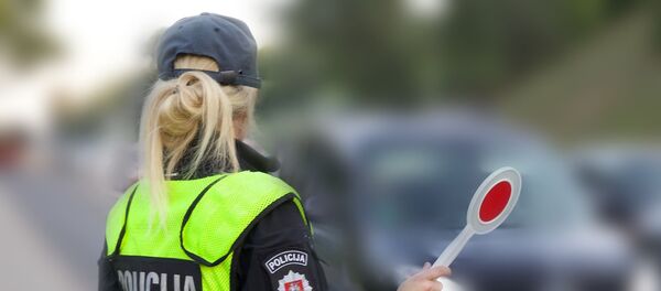 Женщина полицейский, архивное фото - Sputnik Lietuva