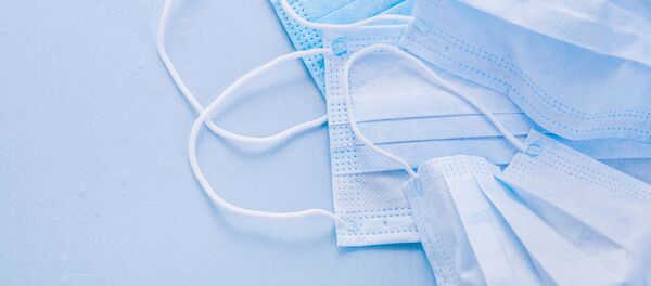 Медицинские маски, архивное фото - Sputnik Литва