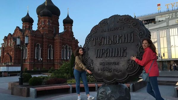 Памятник прянику на площади Ленина в Туле - Sputnik Lietuva