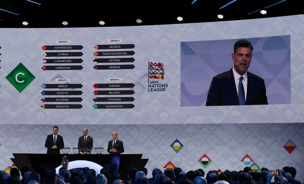 Литва узнала соперников в Лиге наций УЕФА - Sputnik Литва