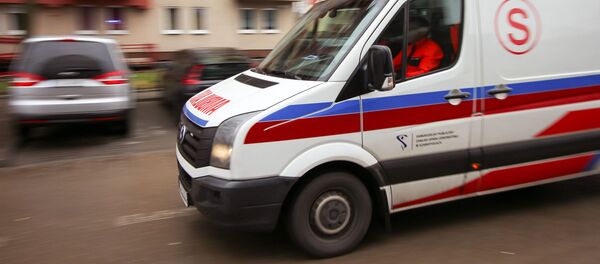 Машина скорой помощи в Польше, архивное фото Машина скорой помощи в Польше, архивное фото - Sputnik Lietuva