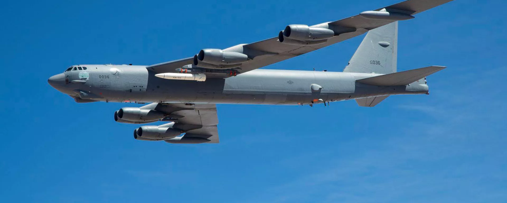 Первый полет B-52 Stratofortress, оснащенного прототипом гиперзвуковой ракеты AGM-183A., архивное фото - Sputnik Lietuva, 1920, 18.03.2021