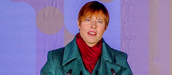 Президент Эстонии Керсти Кальюлайд, архивное фото Президент Эстонии Керсти Кальюлайд, архивное фото - Sputnik Lietuva