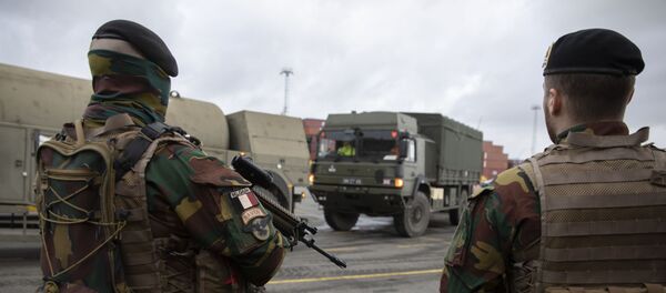 Подготовка к учениям Defender Europe 2020, 12 февраля 2020 года Подготовка к учениям Defender Europe 2020, 12 февраля 2020 года - Sputnik Lietuva