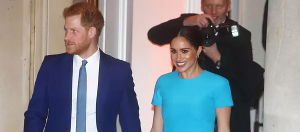 Британский принц Гарри и его жена Меган, герцогиня Сассекская, уезжают после участия в церемонии Endeavour Fund Awards в Лондоне, 5 марта 2020 года Британский принц Гарри и его жена Меган, герцогиня Сассекская, уезжают после участия в церемонии Endeavour Fund Awards в Лондоне, 5 марта 2020 года - Sputnik Lietuva