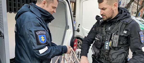 Policijos pareigūnai - Sputnik Lietuva