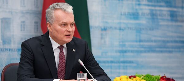 Президент Литвы Гитанас Науседа, архивное фото - Sputnik Литва