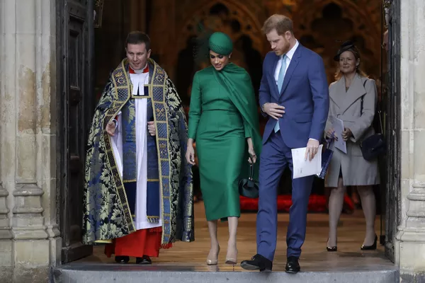 Bendras išėjimas po Megxit: Sasekso ir Kembridžo hercogai Vestminsterio abatijoje Bendras išėjimas po Megxit: Sasekso ir Kembridžo hercogai Vestminsterio abatijoje - Sputnik Lietuva