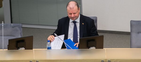 Премьер-министр Литовской Республики Саулюс Сквернялис Премьер-министр Литовской Республики Саулюс Сквернялис - Sputnik Lietuva