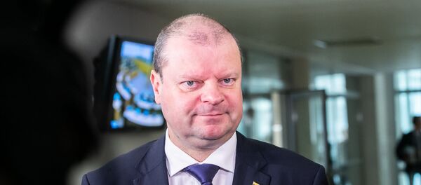Премьер-министр Литовской Республики Саулюс Сквернялис - Sputnik Литва