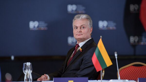 Выступление президента Литвы Гитанаса Науседы на встрече глав МИД Бухарестской девятки, 10 марта 2020 - Sputnik Литва