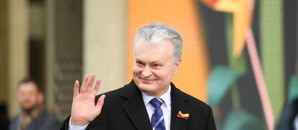 Президент Литвы Гитанас Науседа на праздновании в честь Дня восстановления независимости Литвы - Sputnik Литва