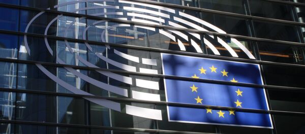 Здание Европарламента в Брюсселе - Sputnik Литва