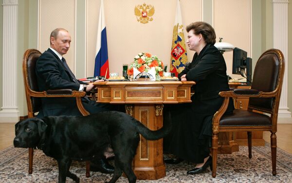 Vladimiras Putinas su Valentina Tereškova - Sputnik Lietuva