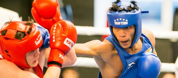 Боксерский турнир памяти первого литовского олимпийского чемпиона Дана Позняка - Sputnik Литва