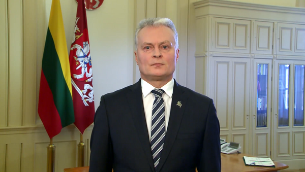 Президент Литвы Гитанас Науседа обратился к гражданам в связи с ситуацией с коронавирусом - Sputnik Lietuva