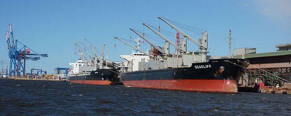 Клайпедский порт, архивное фото Клайпедский порт, архивное фото - Sputnik Lietuva