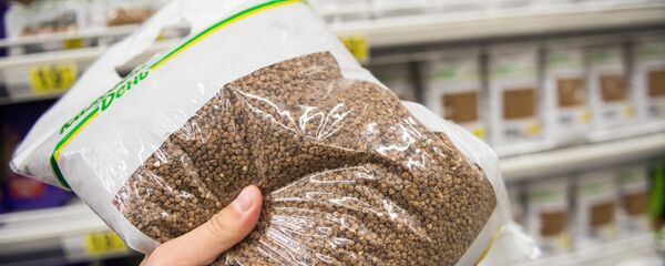 Гречневая крупа, архивное фото Гречневая крупа, архивное фото - Sputnik Lietuva