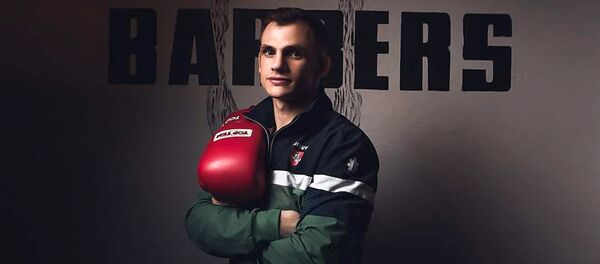 Литовский боксер Эдгарас Скурделис, архивное фото - Sputnik Литва