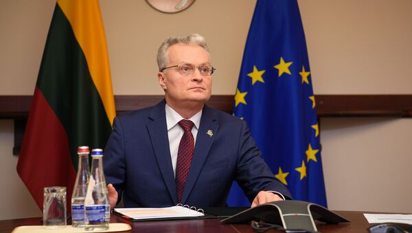 Президент Литвы Гитанас Науседа - Sputnik Литва
