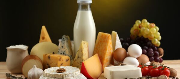 Молочная продукция, архивное фото Молочная продукция, архивное фото - Sputnik Lietuva