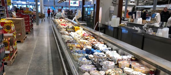 Магазин, продовольственный отдел в Вильнюсе - Sputnik Литва