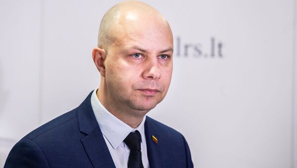 Министр здравоохранения Литвы Аурелиюс Верига, архивное фото - Sputnik Литва