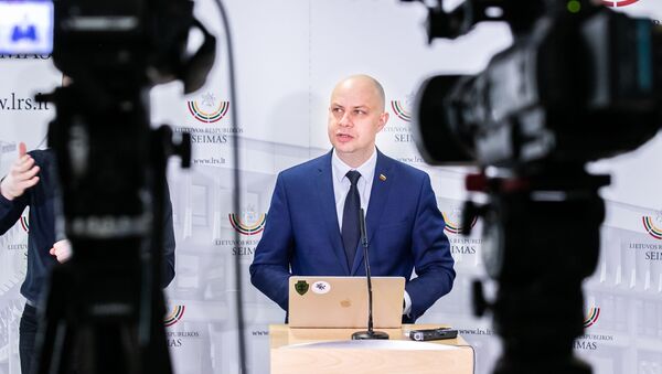 Министр здравоохранения Литвы Аурелиюс Верига - Sputnik Литва