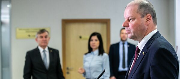 Премьер-министр Литовской Республики Саулюс Сквернялис - Sputnik Литва