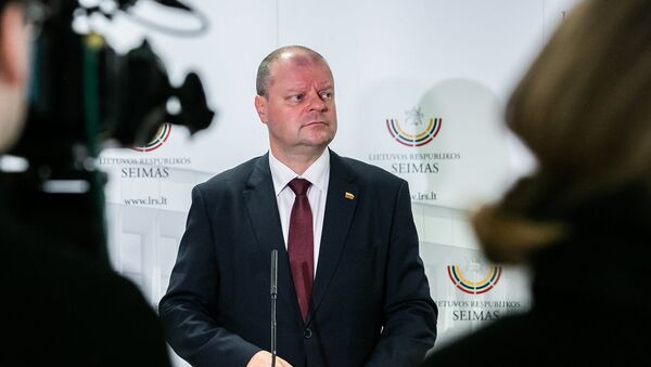 Премьер-министр Литовской Республики Саулюс Сквернялис - Sputnik Lietuva