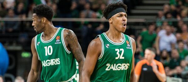 Игрок Жальгириса Зак ЛеДей, архивное фото - Sputnik Литва