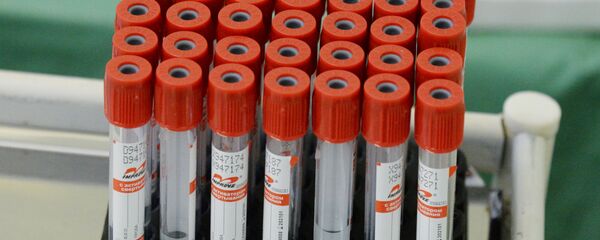 Пробирки с образцами, архивное фото - Sputnik Литва