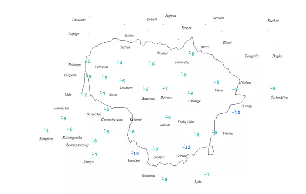 Štai ir pavasaris atėjo: kovo 24-osios naktį užfiksuota žemiausia šių metų temperatūra Štai ir pavasaris atėjo: kovo 24-osios naktį užfiksuota žemiausia šių metų temperatūra
