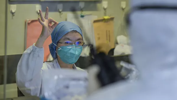 Medicinos sesuo Uhano ligoninėje - Sputnik Lietuva