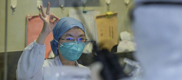 Medicinos sesuo Uhano ligoninėje Medicinos sesuo Uhano ligoninėje - Sputnik Lietuva