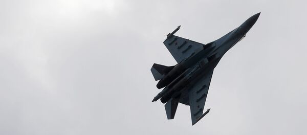 Самолет Су-27, архивное фото - Sputnik Литва