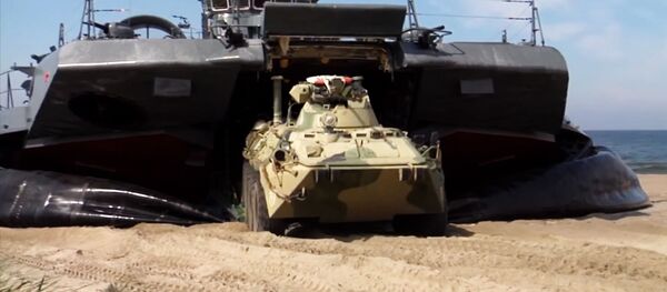 Высадка морского десанта Балтийского флота в Калининградской области Высадка морского десанта Балтийского флота в Калининградской области - Sputnik Литва