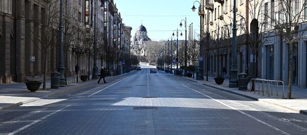 Карантин в Вильнюсе - Sputnik Литва