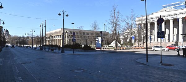 Карантин в Вильнюсе - Sputnik Литва