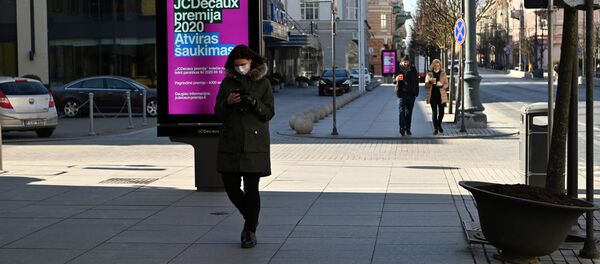 Карантин в Вильнюсе Карантин в Вильнюсе - Sputnik Литва