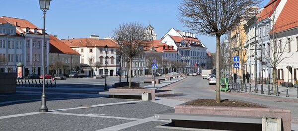 Карантин в Вильнюсе Карантин в Вильнюсе - Sputnik Lietuva