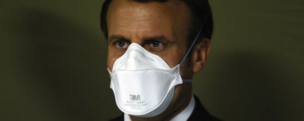 Prancūzijos prezidentas Emanuelis Makronas Prancūzijos prezidentas Emanuelis Makronas - Sputnik Lietuva