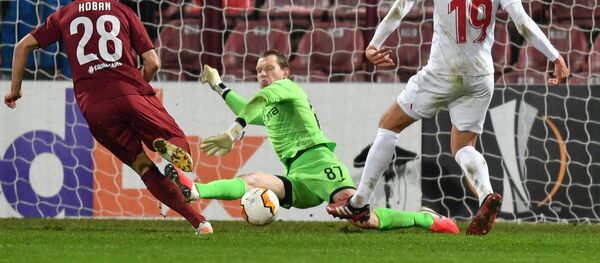 Литовский вратарь Гедрюс Арлаускис, архивное фото - Sputnik Литва