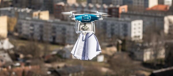 В Вильнюсе используют беспилотники для поддержания порядка при карантине - Sputnik Литва