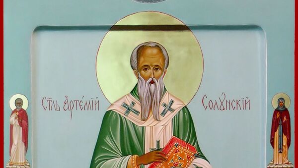 Святитель Артемий, епископ Солунский - Sputnik Литва