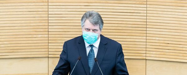 Глава центра по профилактике СПИДа Саулюс Чаплинскас - Sputnik Литва