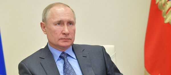 Президент РФ Владимир Путин Президент РФ Владимир Путин - Sputnik Литва