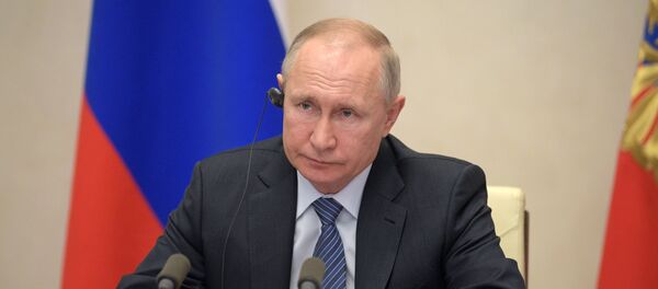 Президент РФ Владимир Путин - Sputnik Литва