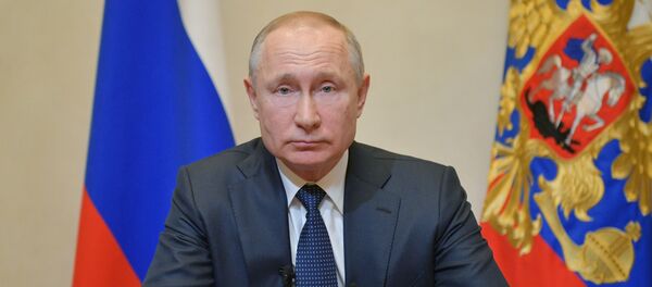 Президент РФ Владимир Путин Президент РФ Владимир Путин - Sputnik Lietuva