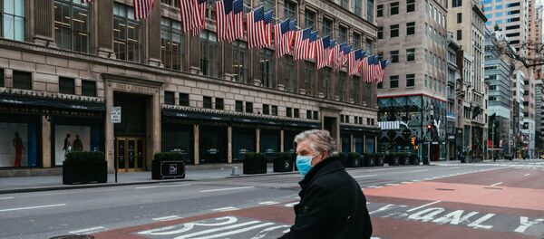 Нью-Йорк во время режима ЧС - Sputnik Литва